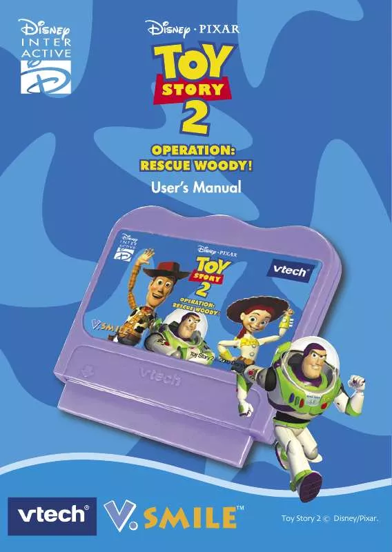 Mode d'emploi VTECH V.SMILE TOY STORY 2 OPERATION RESCUE WOODY