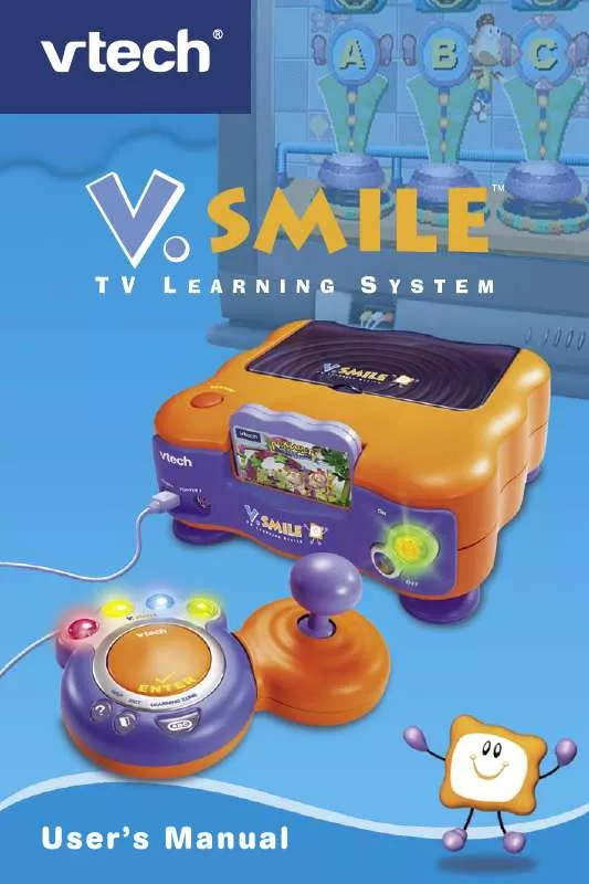 Mode d'emploi VTECH V.SMILE TV LEARNING SYSTEM