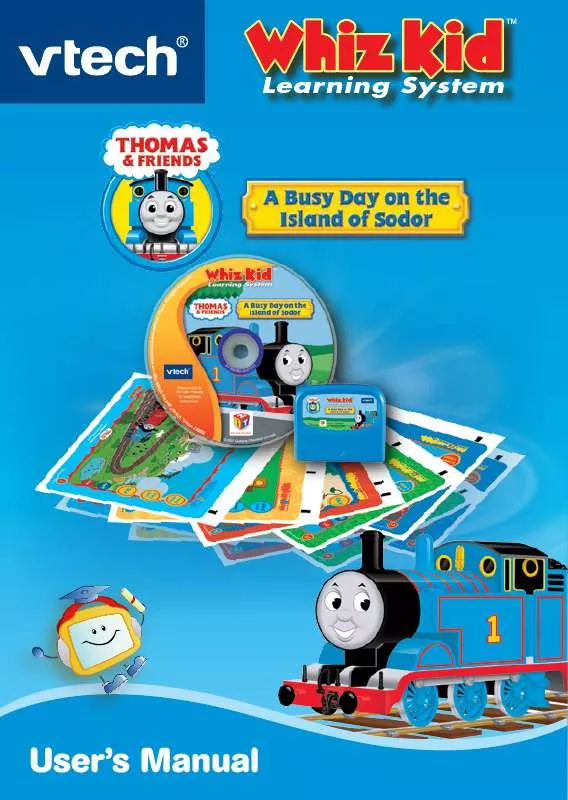 Mode d'emploi VTECH WHIZ KID CD-THOMASFRIENDS A BUSY DAY ON THE ISLAND OF SODOR