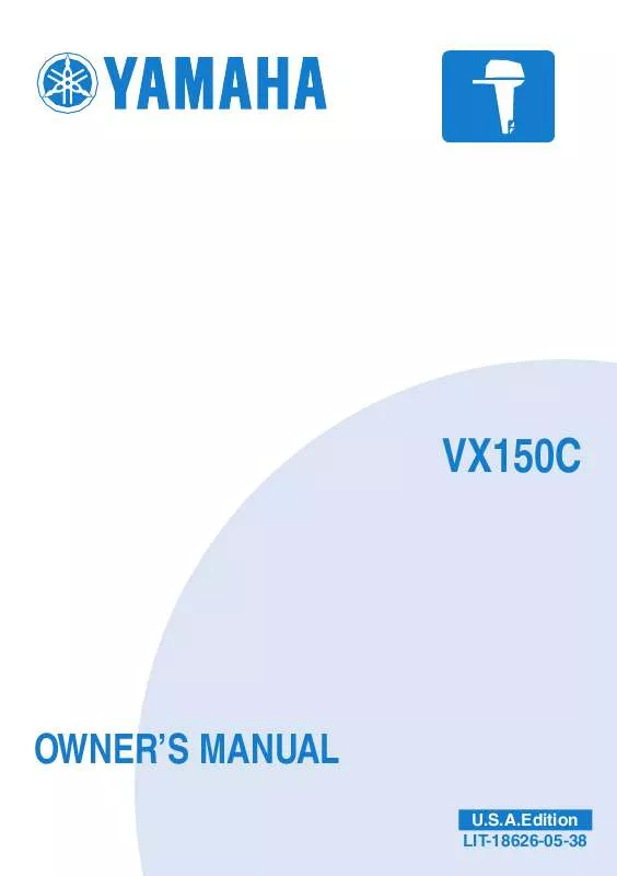 Mode d'emploi YAMAHA 150 2.6L V MAX OX66-2004