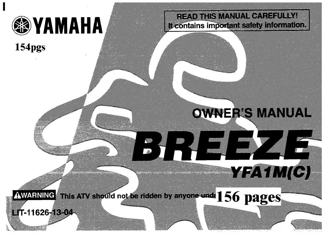 Mode d'emploi YAMAHA BREEZE-2000