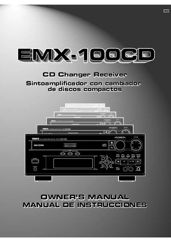 Mode d'emploi YAMAHA EMX-100CD