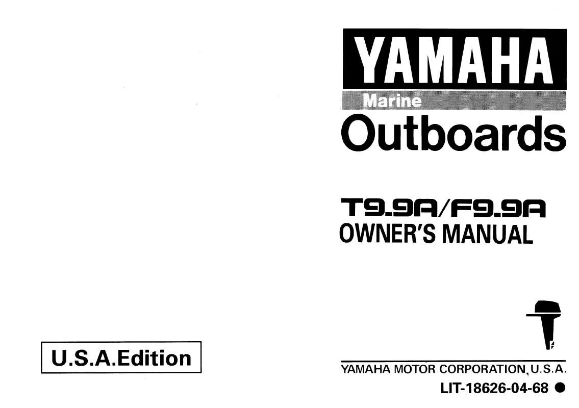Mode d'emploi YAMAHA F9.9HP-2002