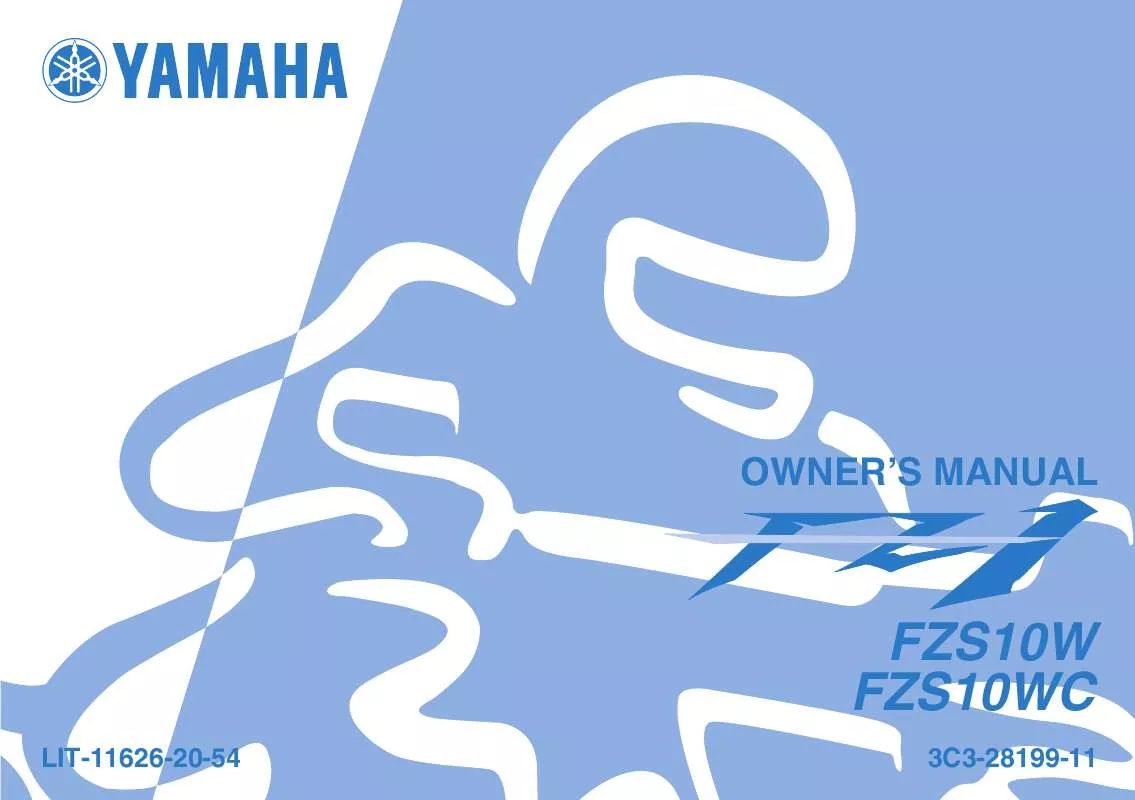 Mode d'emploi YAMAHA FZ1-2007