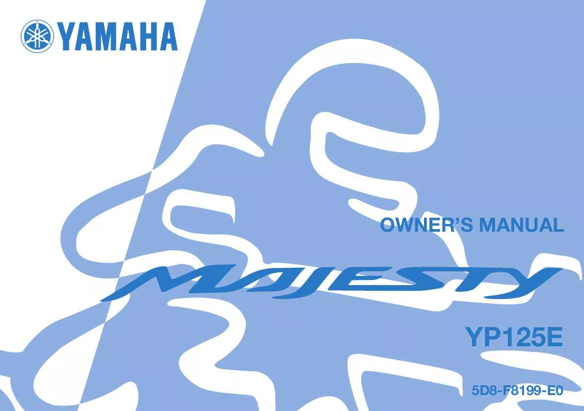 Mode d'emploi YAMAHA MAJESTY125-2007