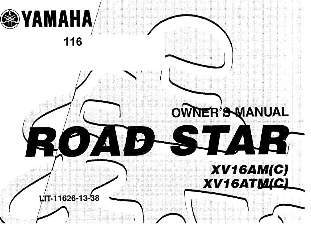 Mode d'emploi YAMAHA ROAD STAR-2000