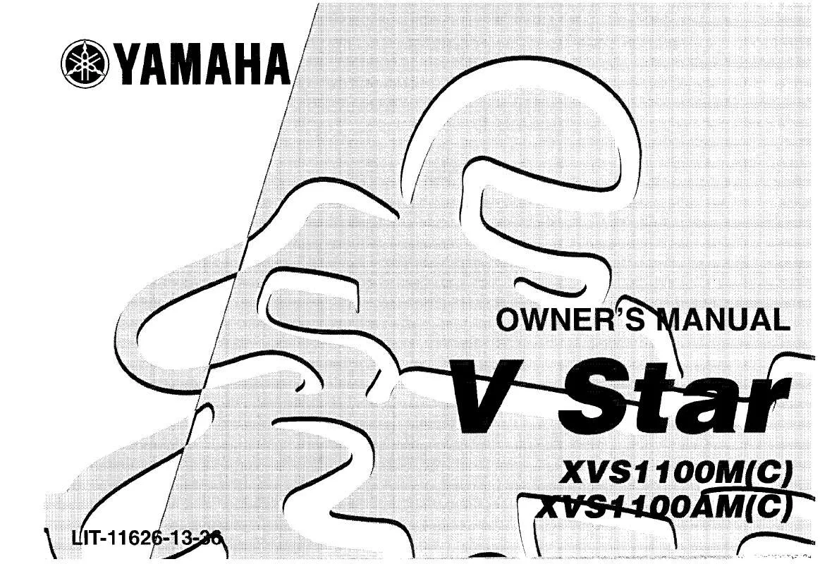 Mode d'emploi YAMAHA V STAR 1100 CLASSIC-2000