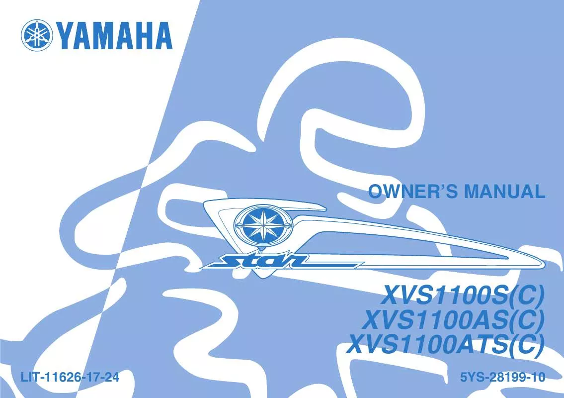 Mode d'emploi YAMAHA V STAR 1100 CLASSIC-2004