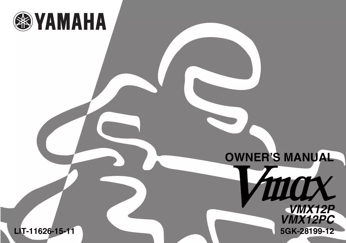 Mode d'emploi YAMAHA V-MAX-2002