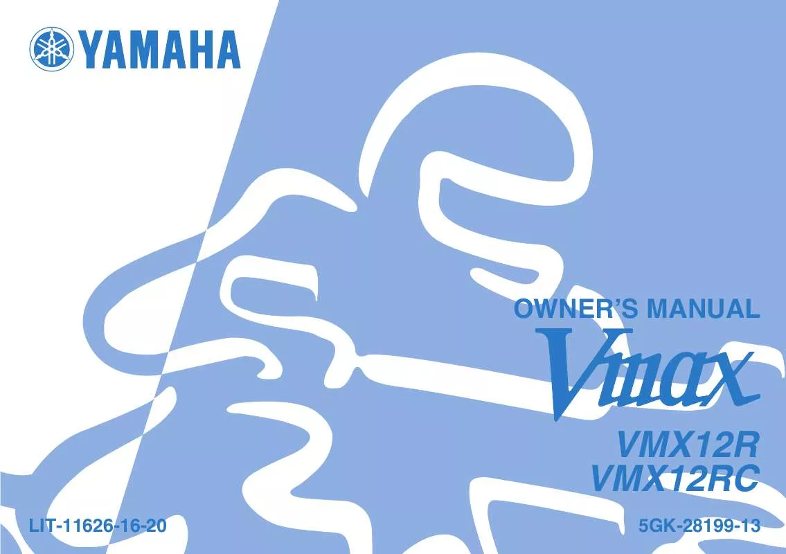 Mode d'emploi YAMAHA V-MAX-2003