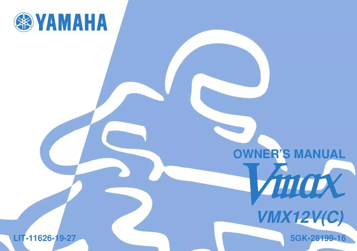 Mode d'emploi YAMAHA V-MAX-2006