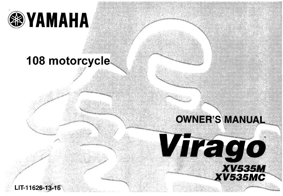 Mode d'emploi YAMAHA VIRAGO 535-2000