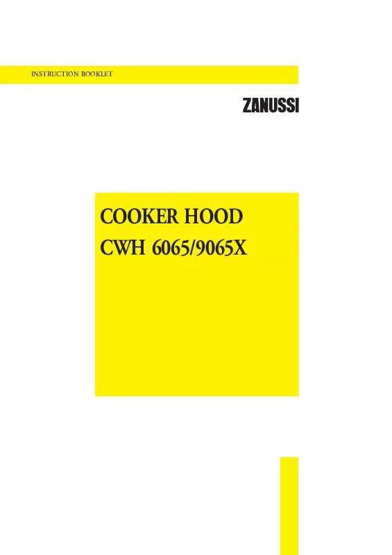 Mode d'emploi ZANUSSI CWH6065X