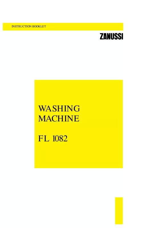 Mode d'emploi ZANUSSI FL1082