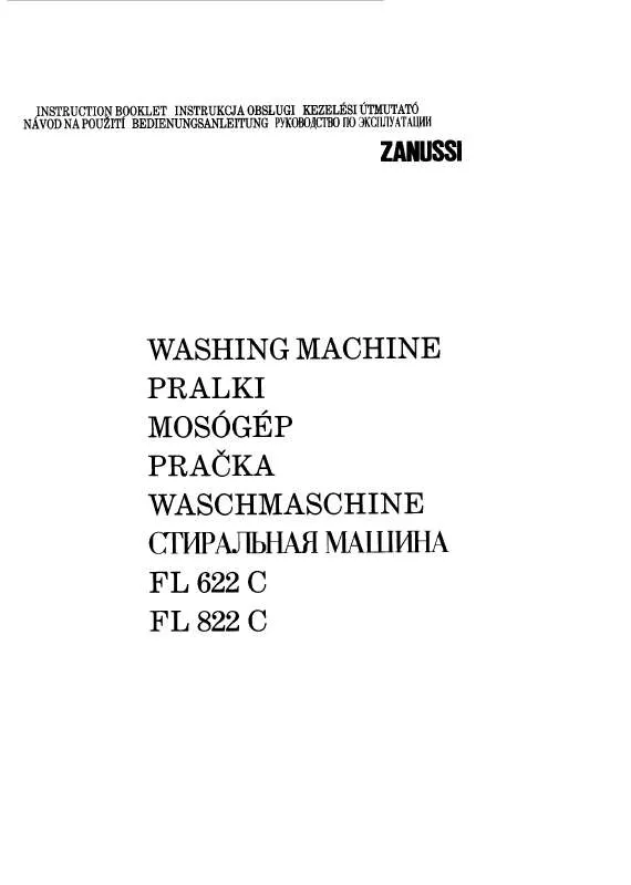 Mode d'emploi ZANUSSI FL622C