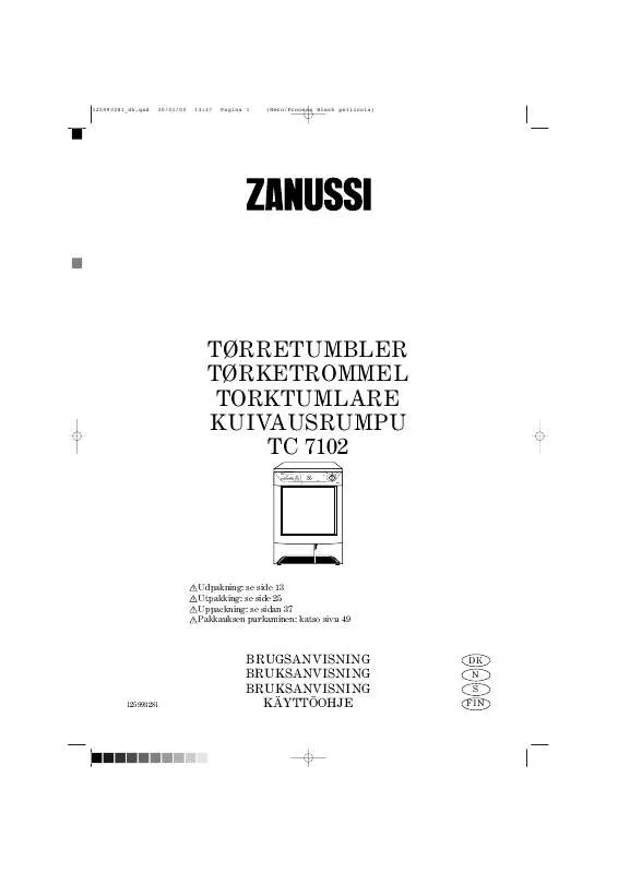 Mode d'emploi ZANUSSI ZBM879SB
