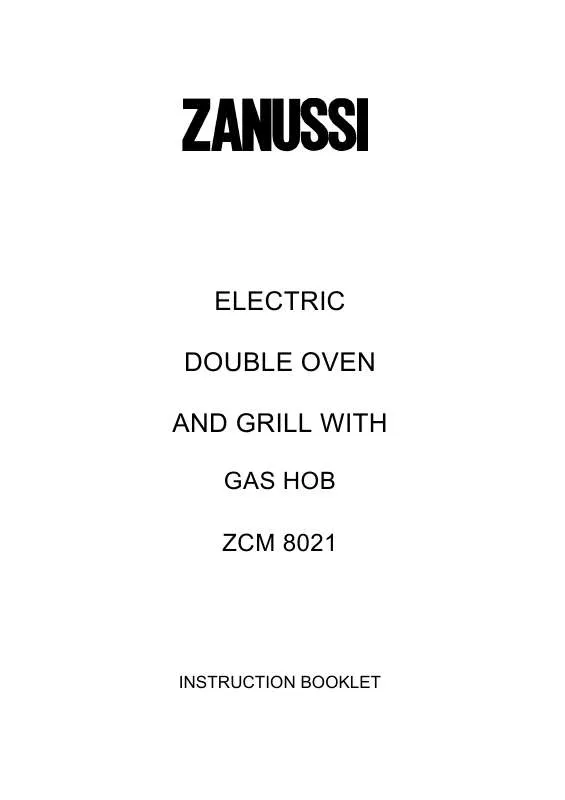 Mode d'emploi ZANUSSI ZCM8021AXN (SILVER)