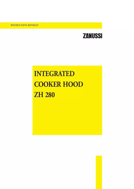 Mode d'emploi ZANUSSI ZH280B
