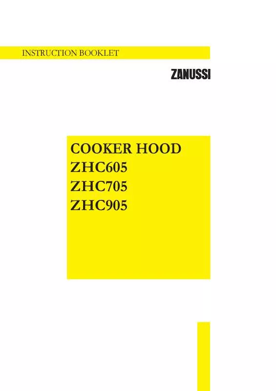 Mode d'emploi ZANUSSI ZHC605X/GB