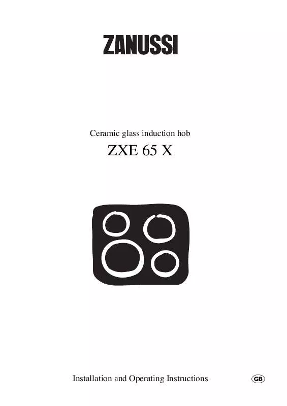 Mode d'emploi ZANUSSI ZXE65X 39S