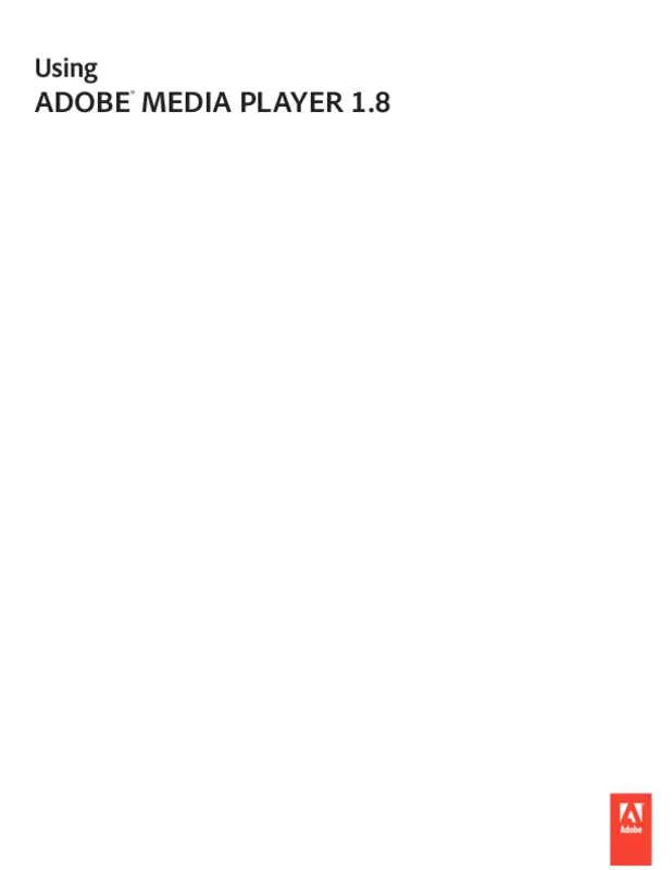 Mode d'emploi ADOBE MEDIA PLAYER