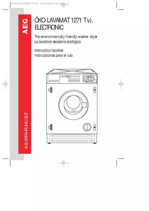 Mode d'emploi AEG-ELECTROLUX 1271VITE