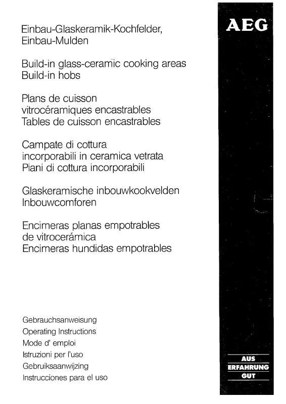 Mode d'emploi AEG-ELECTROLUX 31000MW