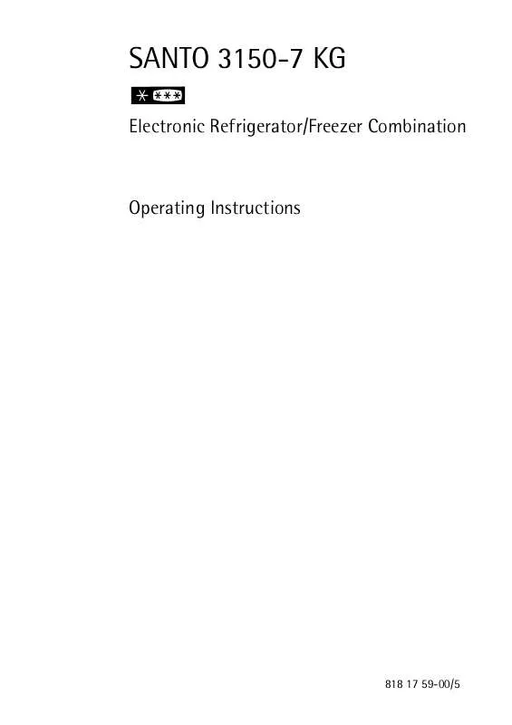 Mode d'emploi AEG-ELECTROLUX 3150-7KG