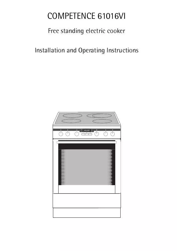 Mode d'emploi AEG-ELECTROLUX 61016VI-AN