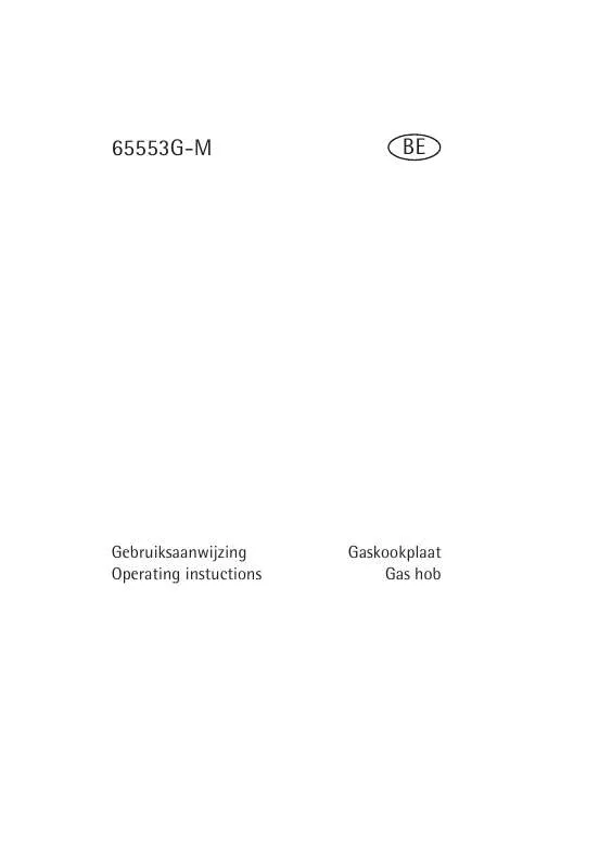 Mode d'emploi AEG-ELECTROLUX 65553G-M