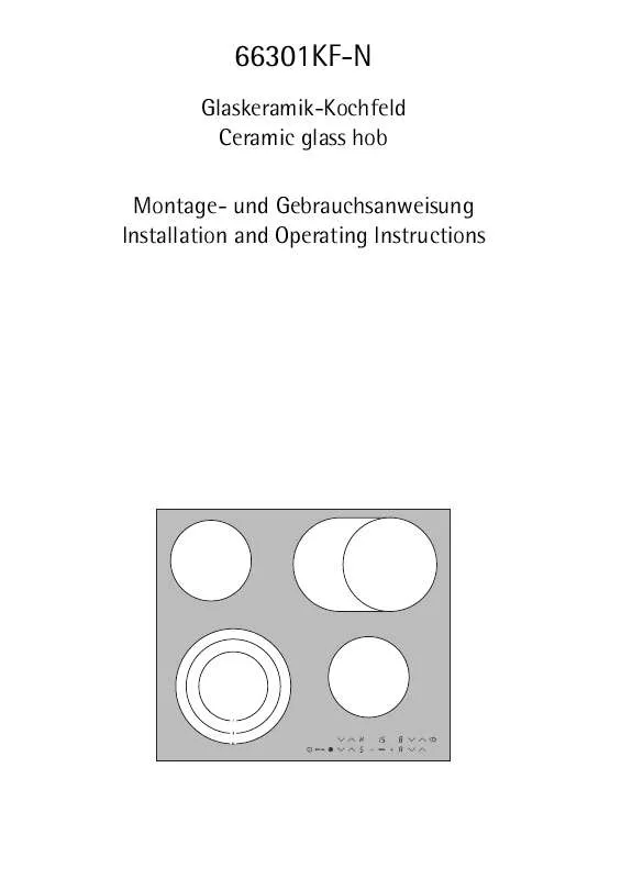 Mode d'emploi AEG-ELECTROLUX 66301KF-N 47F