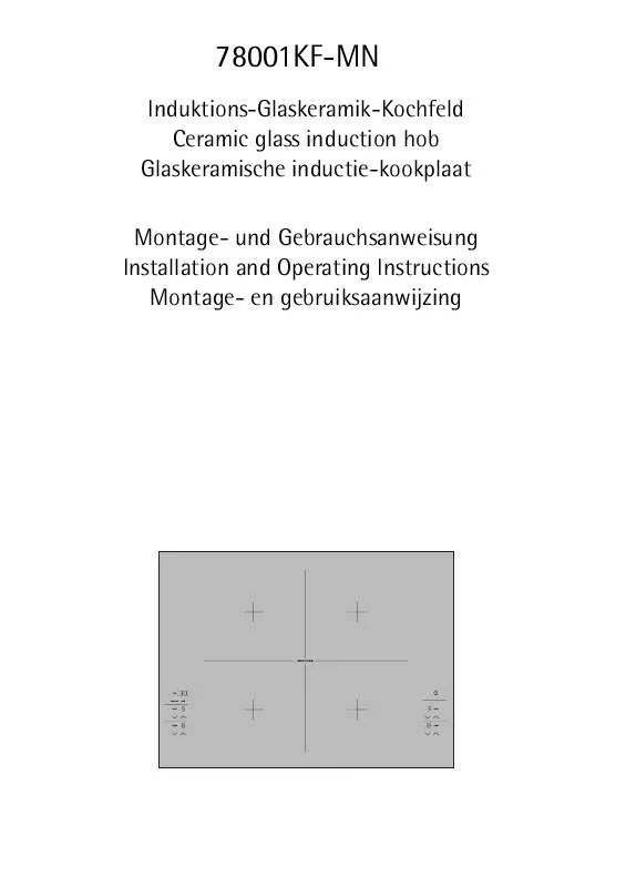 Mode d'emploi AEG-ELECTROLUX 78001KF-MN 69F