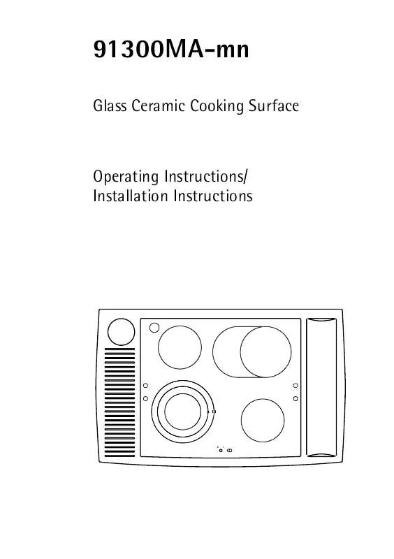 Mode d'emploi AEG-ELECTROLUX 91300MA-MN