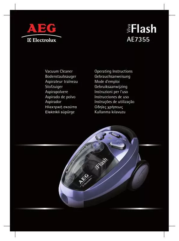 Mode d'emploi AEG-ELECTROLUX AE7355