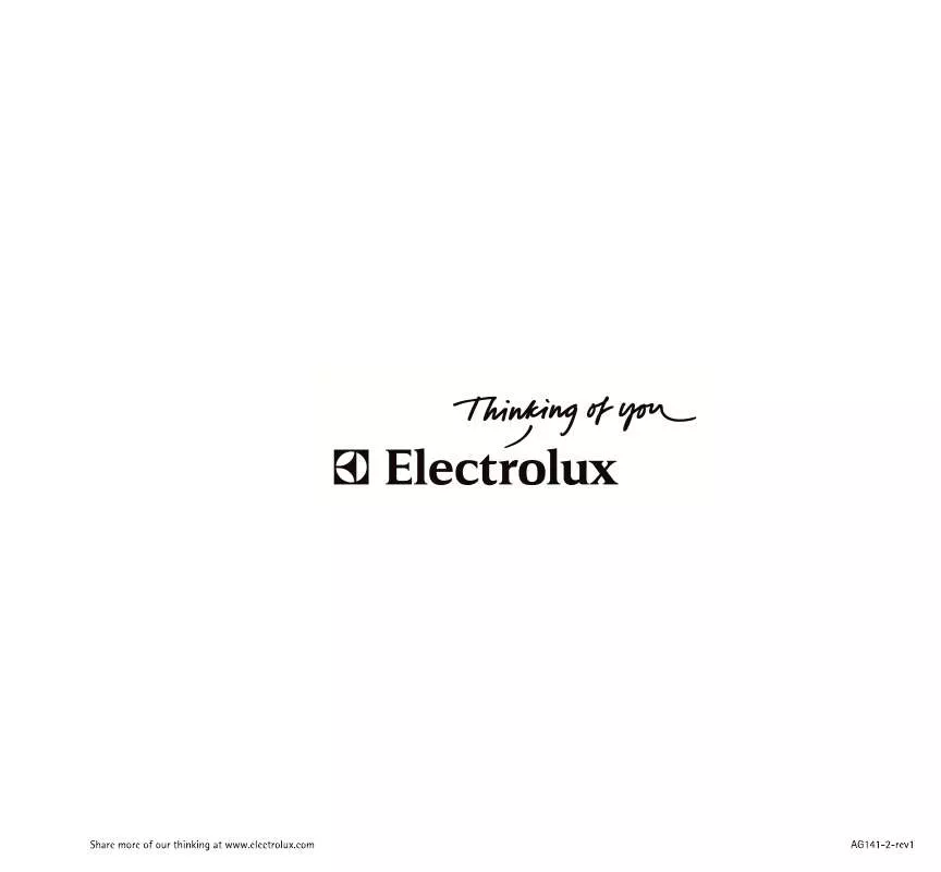 Mode d'emploi AEG-ELECTROLUX AG1412