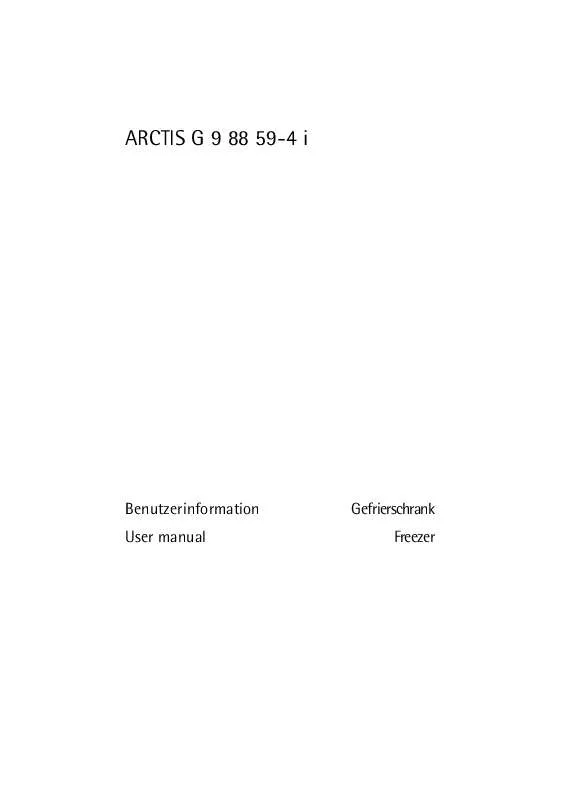 Mode d'emploi AEG-ELECTROLUX AG98859-4I