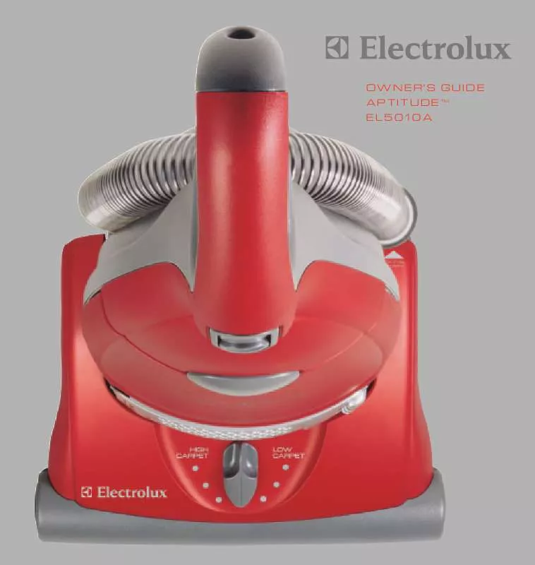 Mode d'emploi AEG-ELECTROLUX APTITUDE EL5010