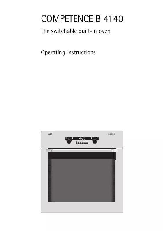 Mode d'emploi AEG-ELECTROLUX B 4140-EW