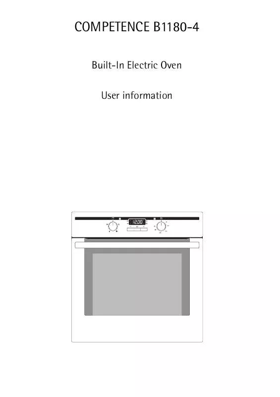 Mode d'emploi AEG-ELECTROLUX B1180-4-B