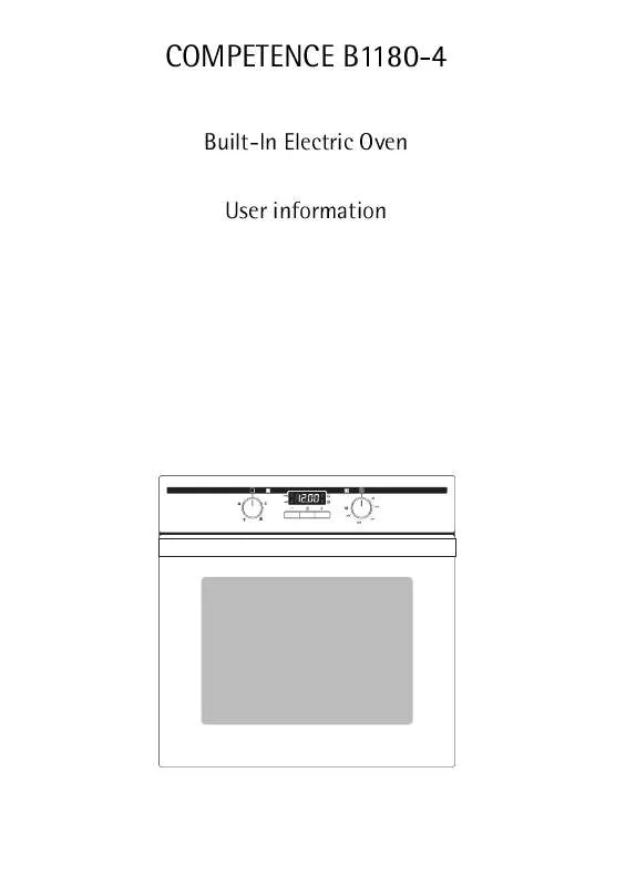 Mode d'emploi AEG-ELECTROLUX B1180-4-M UK R05