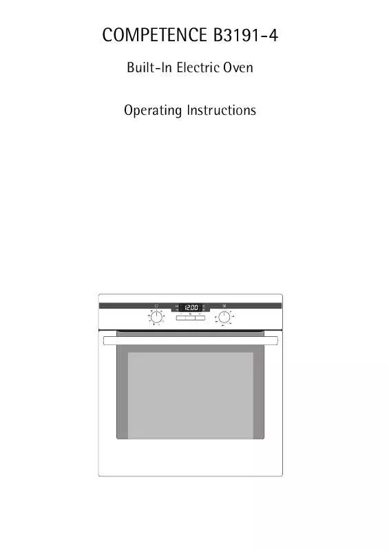 Mode d'emploi AEG-ELECTROLUX B3191-4-B EURO