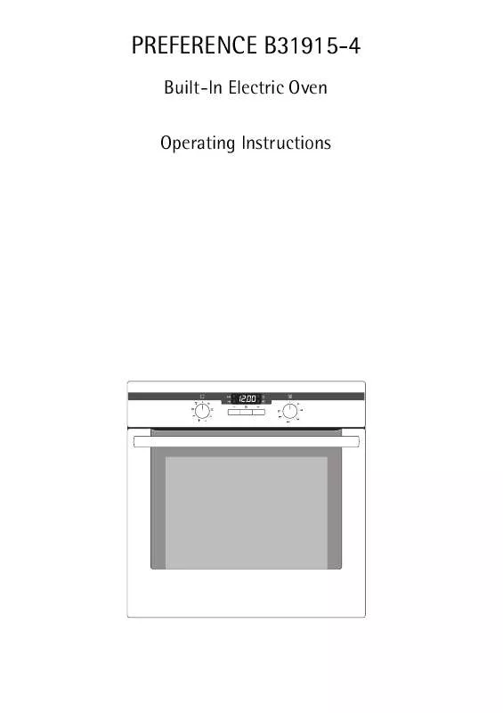 Mode d'emploi AEG-ELECTROLUX B31915-4-A NORDIC R