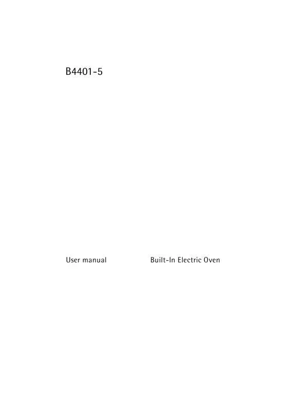 Mode d'emploi AEG-ELECTROLUX B4401-5-A EU R0