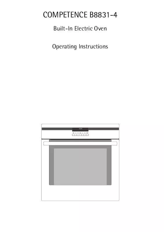 Mode d'emploi AEG-ELECTROLUX B8831-4-A EU NR05