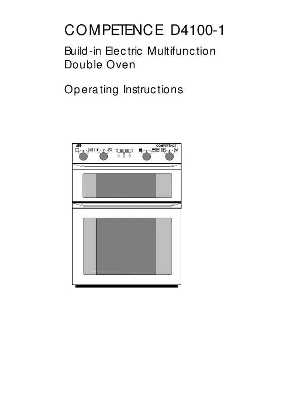 Mode d'emploi AEG-ELECTROLUX CD41001-A