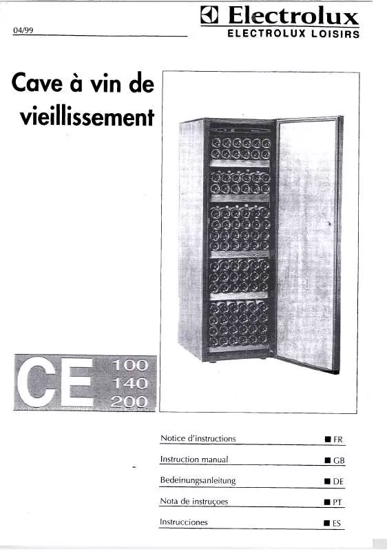 Mode d'emploi AEG-ELECTROLUX CE101D3