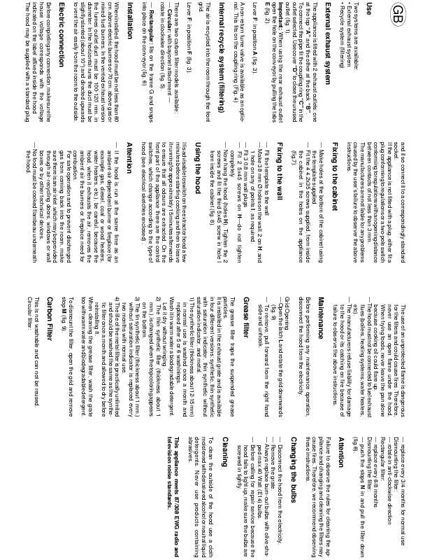 Mode d'emploi AEG-ELECTROLUX CK1610BR/D