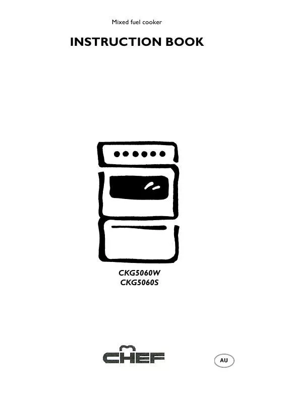 Mode d'emploi AEG-ELECTROLUX CKG5060S