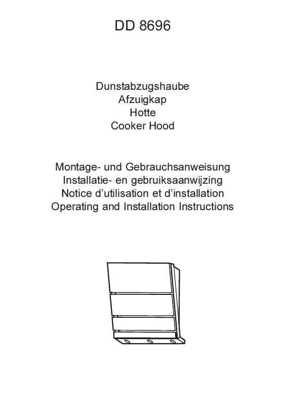 Mode d'emploi AEG-ELECTROLUX DD8696A