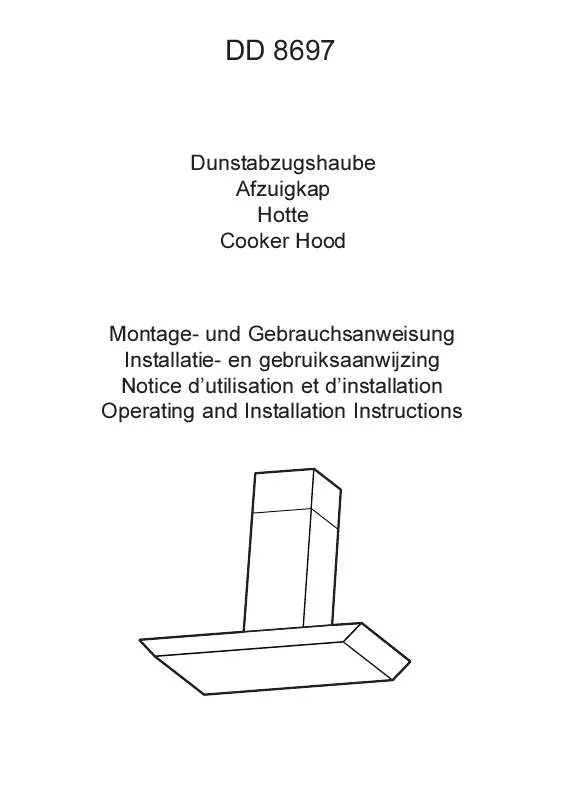 Mode d'emploi AEG-ELECTROLUX DD8697-M